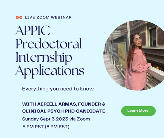 APPIC Predoctoral Internship Application Webinar: Everything You Need to Know
