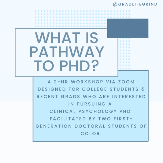 Pathway to PhD Workshop [RECORDING + PDF + MORE]