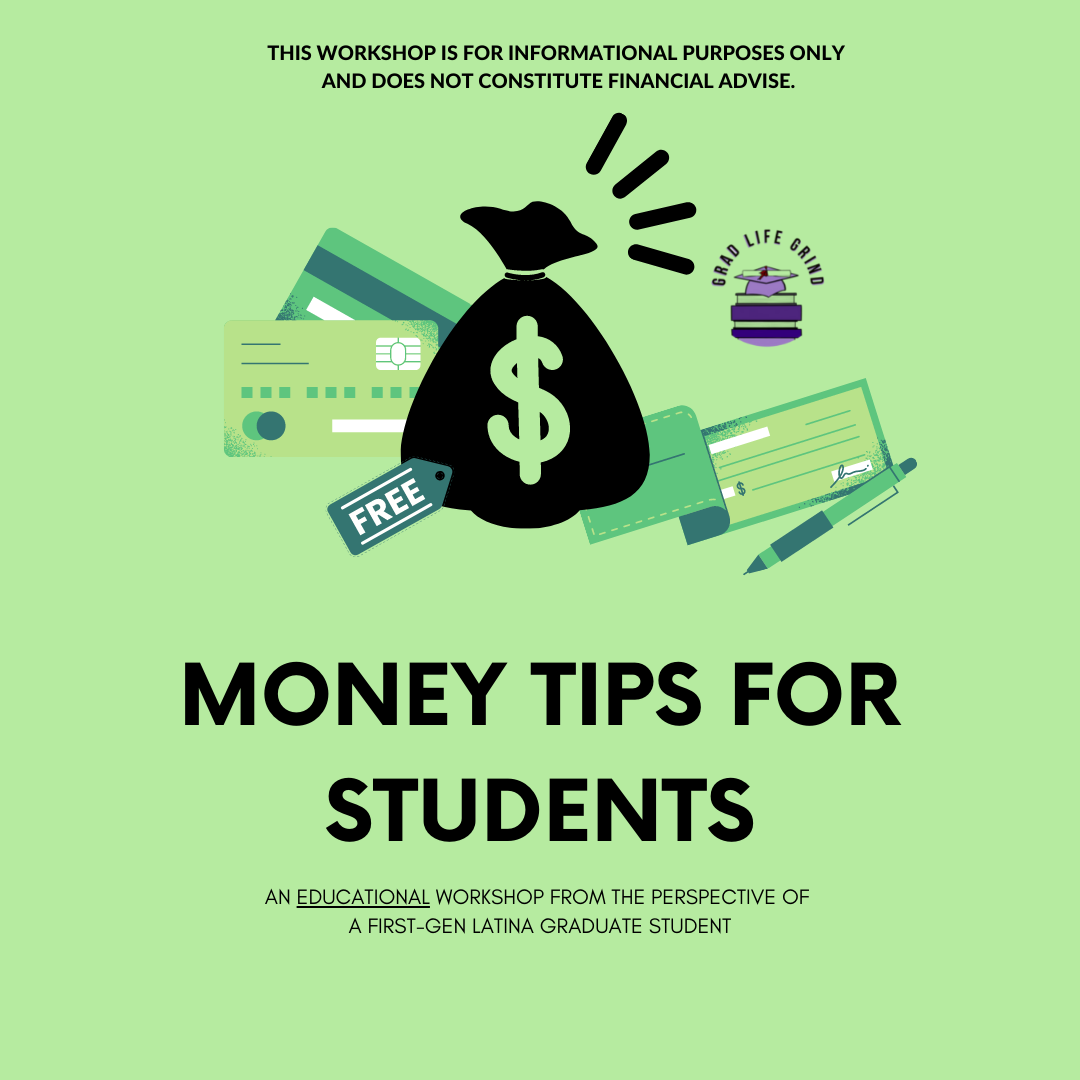 Money Tips for Students Webinar [Recording + PDF]