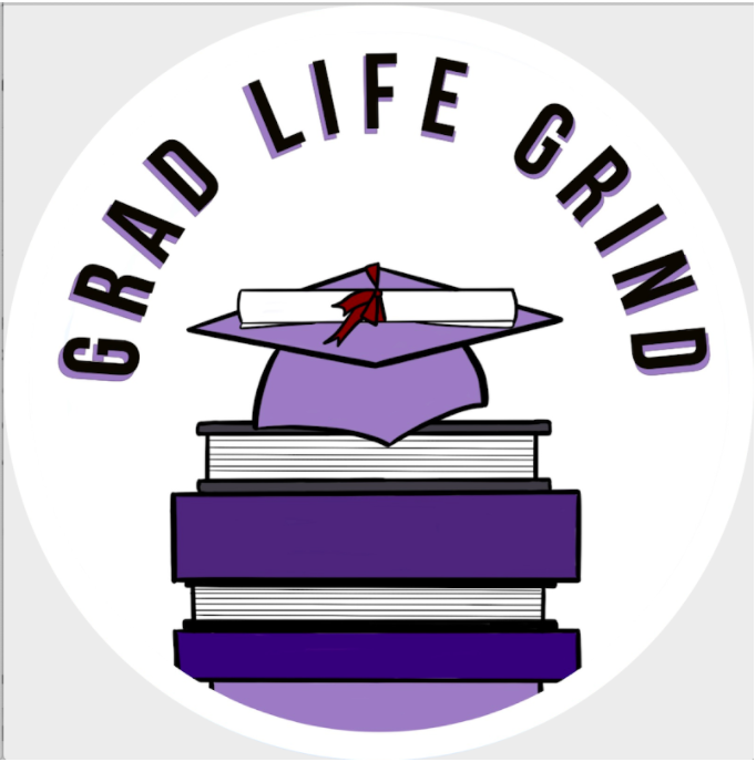 Grad Life Grind Original Sticker