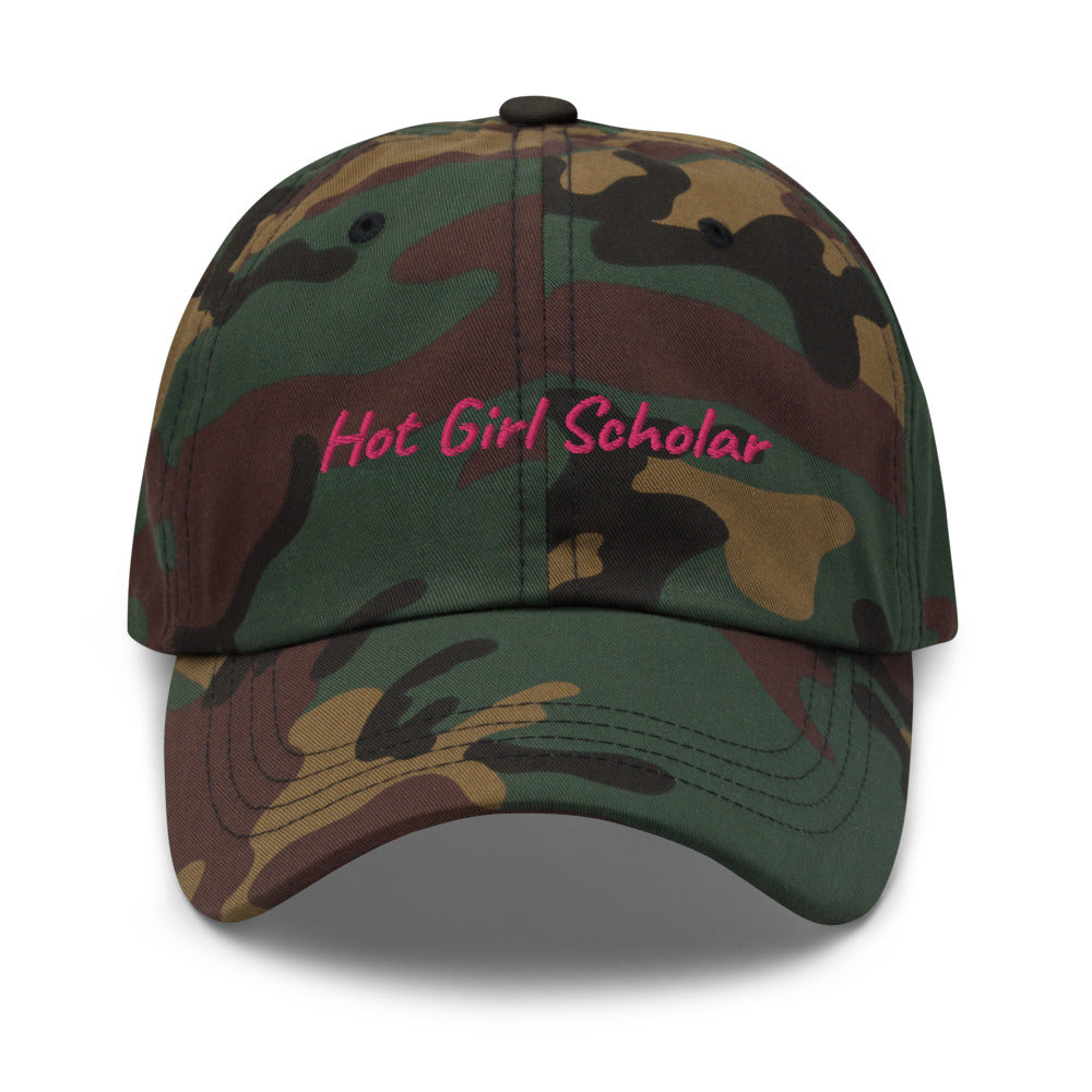 Hot Girl Scholar Dad Hat